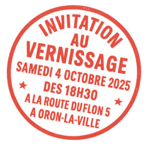 invitation au vernissage